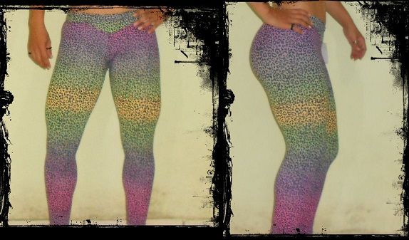 Legging onça Tie dye L140